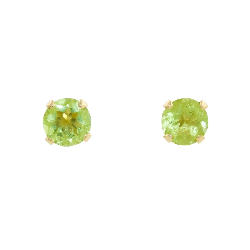 Best hoop earrings with angel wing accents for a spiritual and meaningful design-14k Gold x Tourmaline Studs