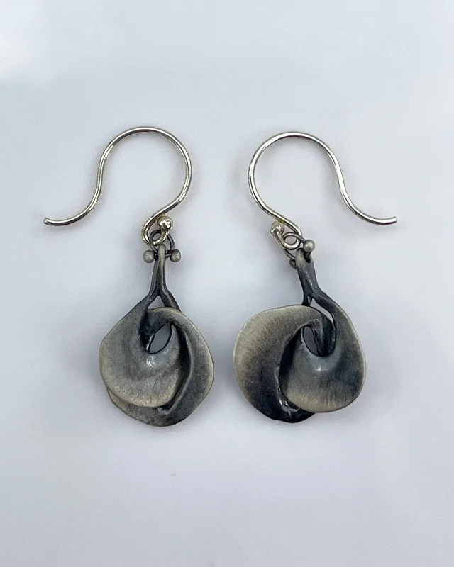 Best hoop earrings with braided leather for a rustic, stylish finish-Ten Thousand Things Small Peacock Link Earrings