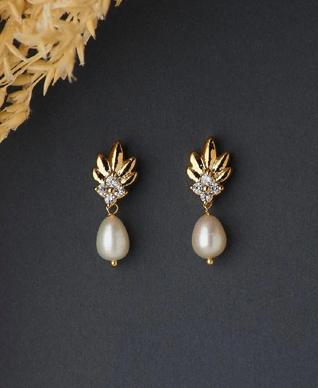 Best hoop earrings with baroque pearls for a luxurious and elegant vibe-Fancy Pearl Hanging Earrings