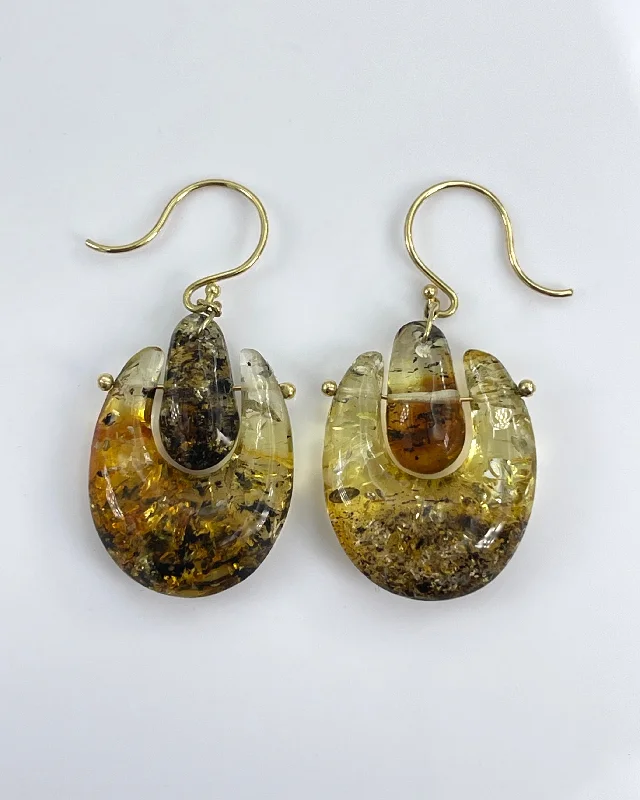 Hoop earrings with infinity loop designs for a continuous and eternal shape-Ten Thousand Things Amber O'Keefe Earrings