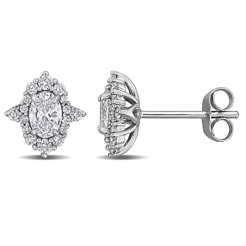 Stud Earrings for Bridesmaids Look -Created Forever 3/4ct TW Lab-Grown Diamond Stud Earrings in 14k White Gold