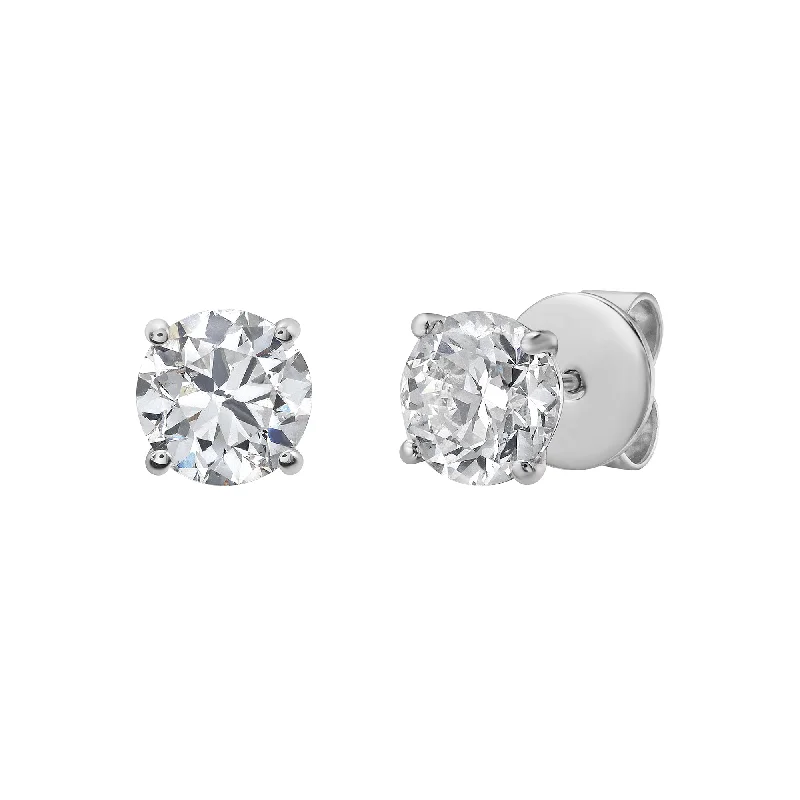 Clip On Stud Earrings for Non Pierced -Etoile Diamond Stud Earrings