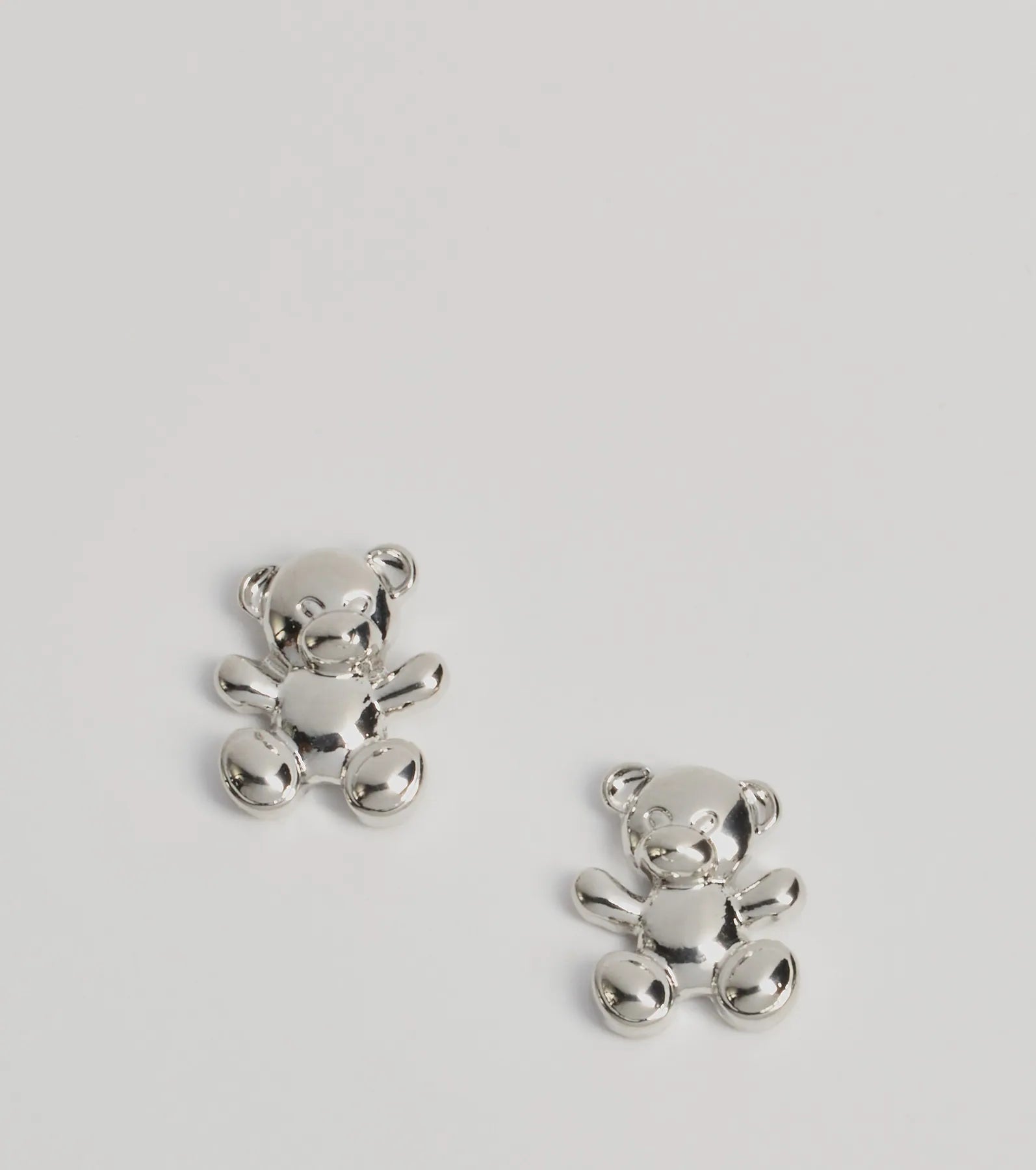 Stud Earrings for Beach Outfit -Looking Adorable Teddy Bear Stud Earrings