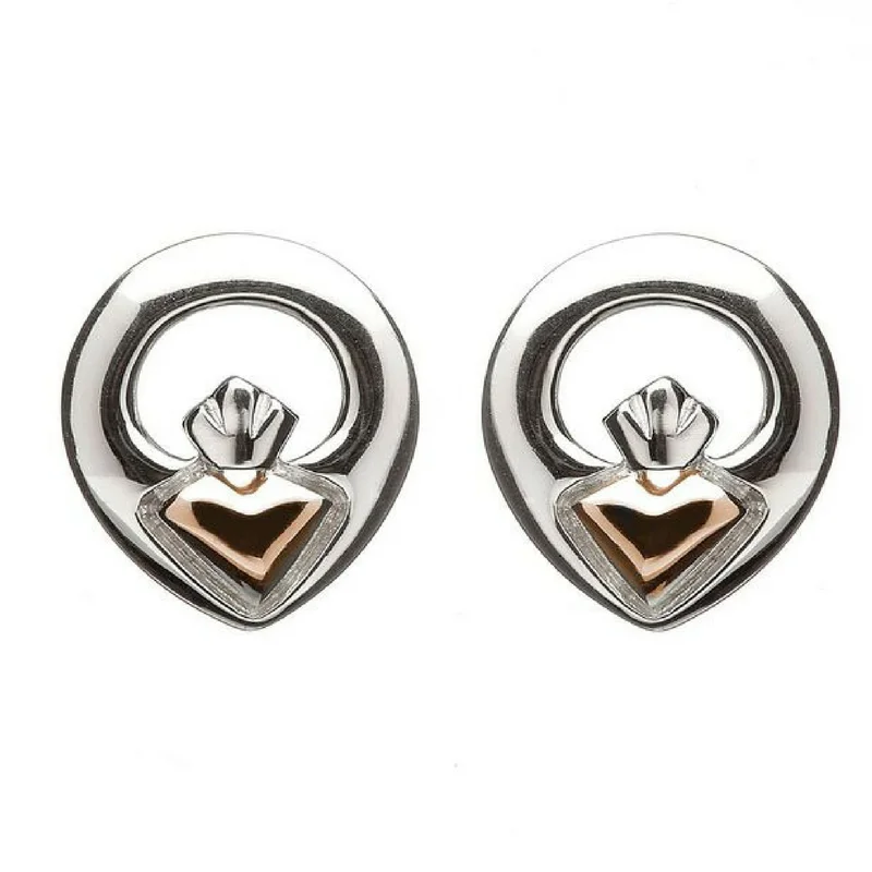 Stud Earrings for Birthday Celebration -House of Lor Claddagh Stud Earrings H30014