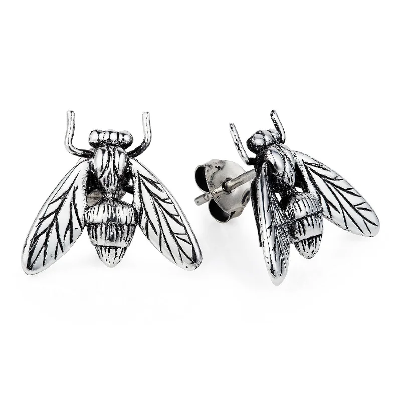 Geometric Stud Earrings for Trend -Hoverfly Stud Earrings by Yasmin Everley