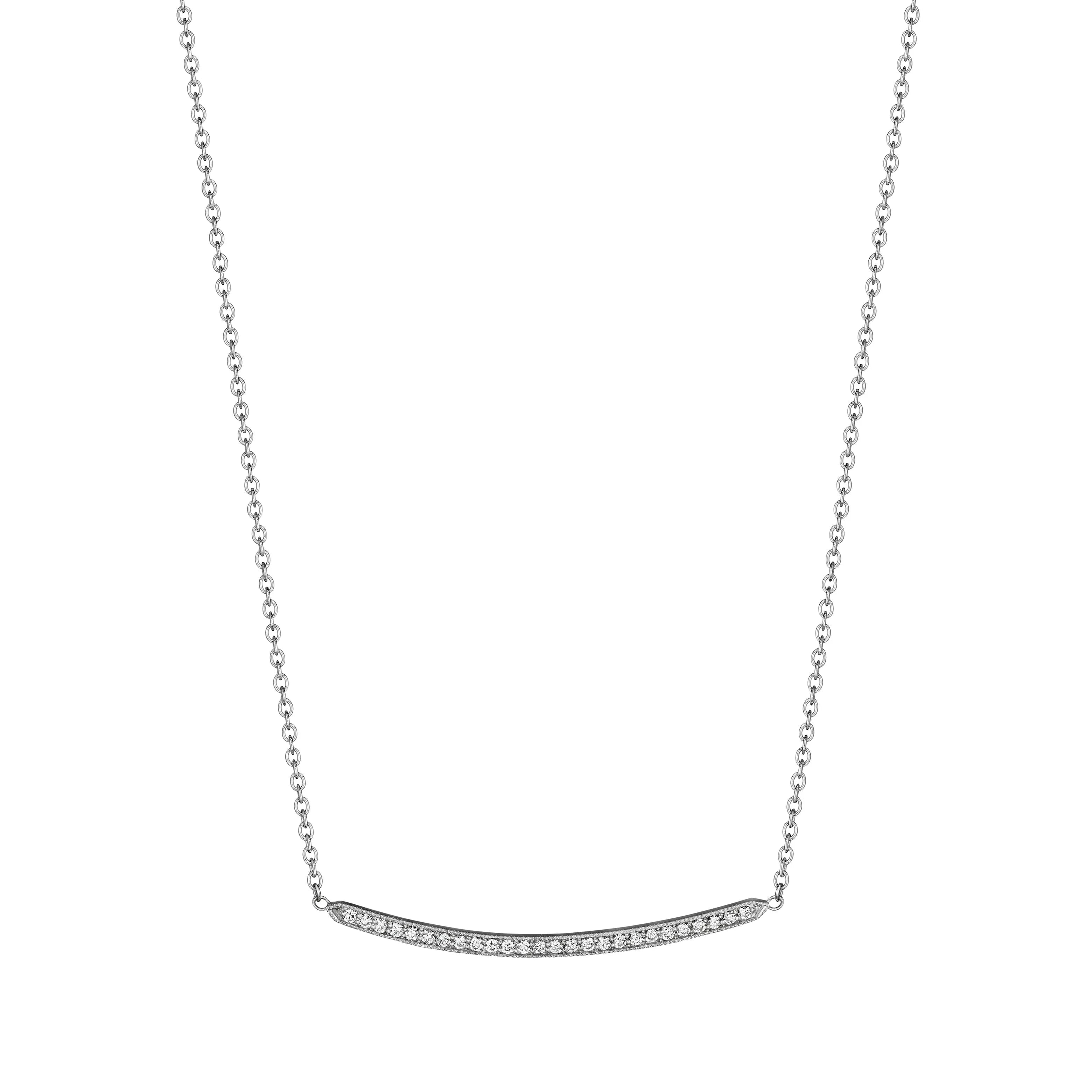 Unique necklaces and pendants with vintage-inspired designs for timeless appeal-Forever Bar Necklace