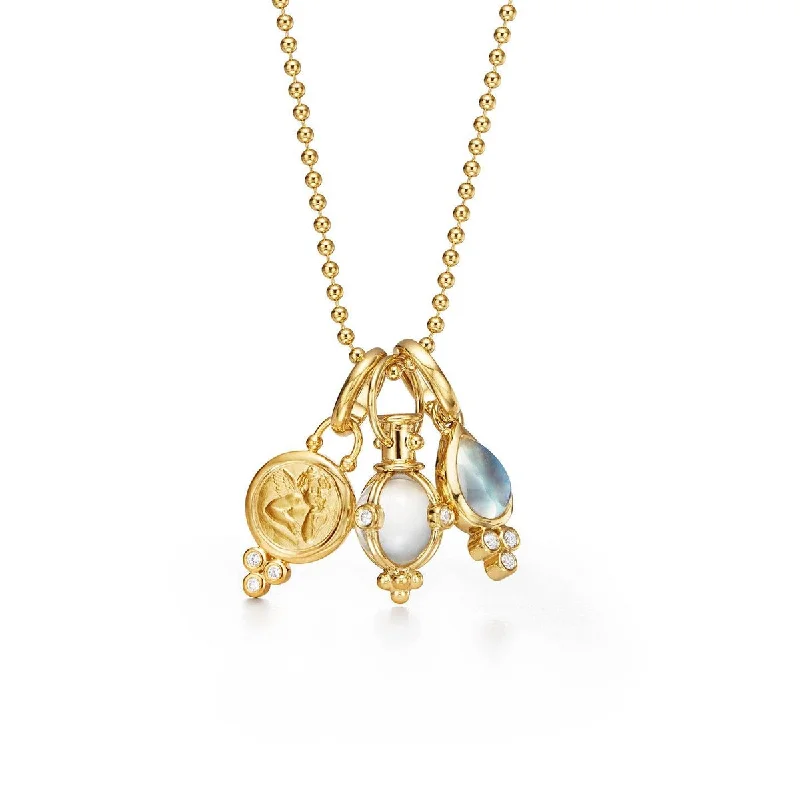 Best necklaces and pendants with zodiac signs for a celestial, astrology-inspired vibe-18K Signature Charm Necklace