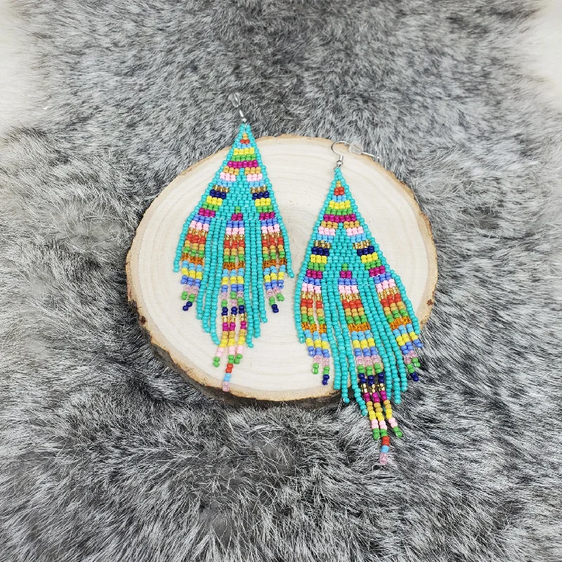 Tipi Multicolour Striped Turquoise