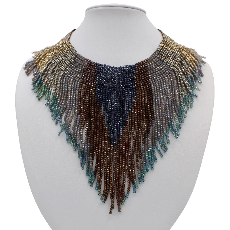 Beautiful necklaces and pendants with layered chains for a fashionable, chic look-Chiara