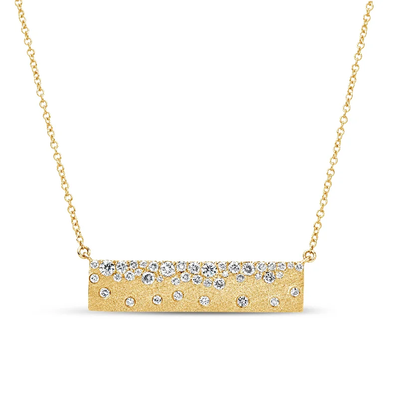 Stylish necklaces and pendants with diamonds for a glamorous and elegant look-Diamond Confetti Necklace