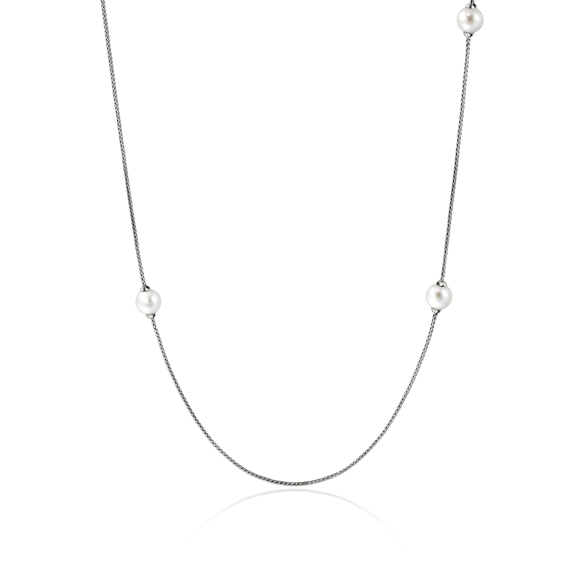 Beautiful necklaces and pendants with moonstone for an ethereal, mystical appearance-JH Essential Pearl Necklace