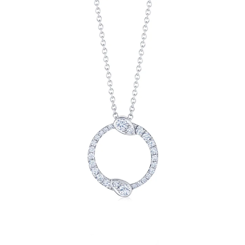 Best necklaces and pendants with black diamonds for an edgy, bold statement-Eclipse Small Pendant with Diamonds