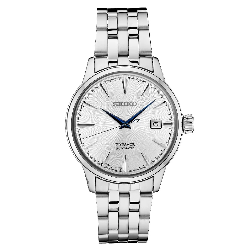 Best necklaces and pendants with opal and gold for a vibrant, luxurious contrast-Seiko SRPB77 - Presage Cocktail Time