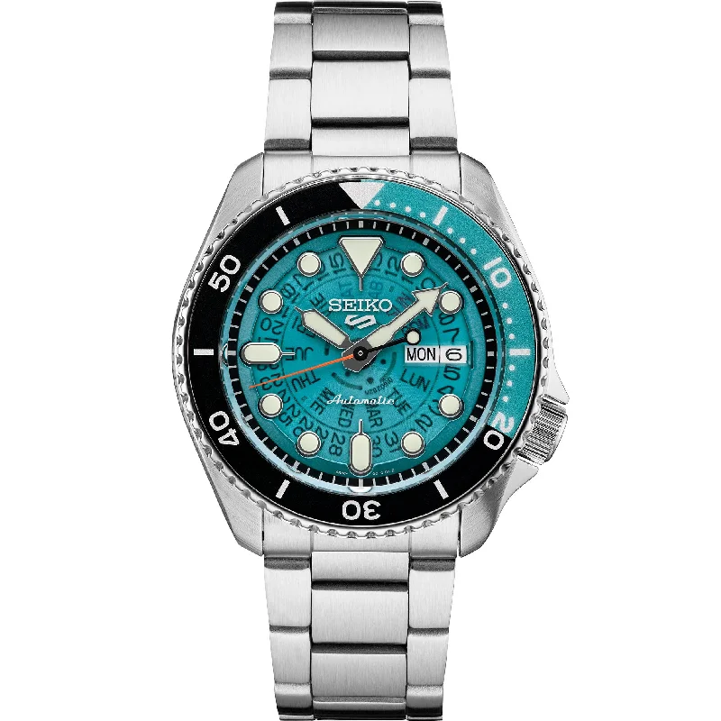 Best necklaces and pendants with opal and gold for a vibrant, luxurious contrast-Seiko SRPJ45 - 5 Sports Collection