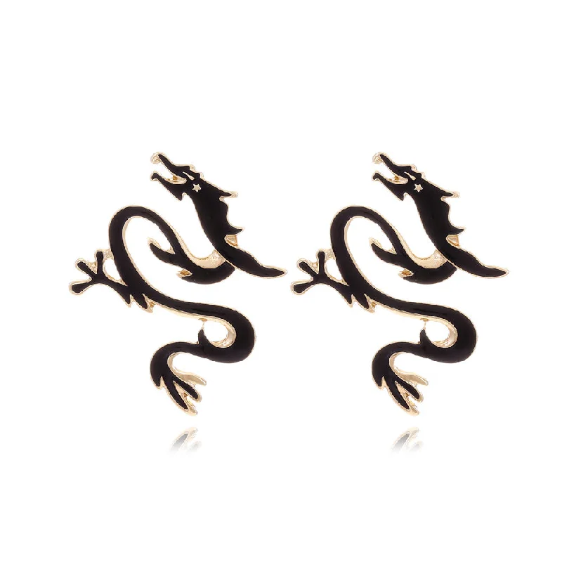 Drop Earrings for Fitness Activities -Wholesale Zodiac Animal Alloy Earrings