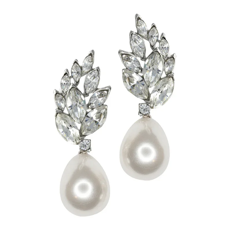 Drop Earrings for Casual Outfit -Audrey Hepburn Pearl Earrings