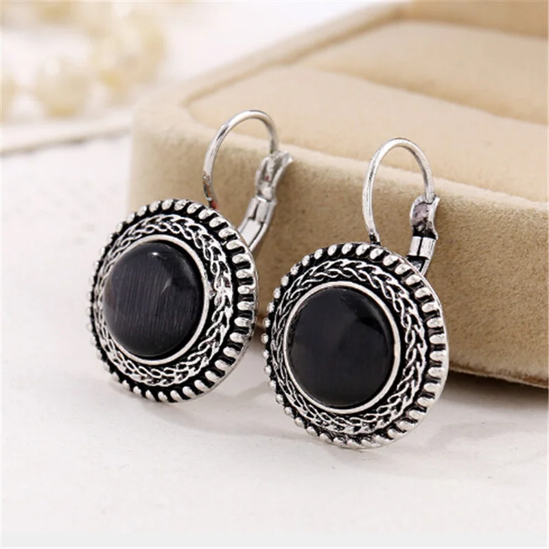 Drop Earrings with Infinity Symbols -Boho Big Drop Earrings For Women