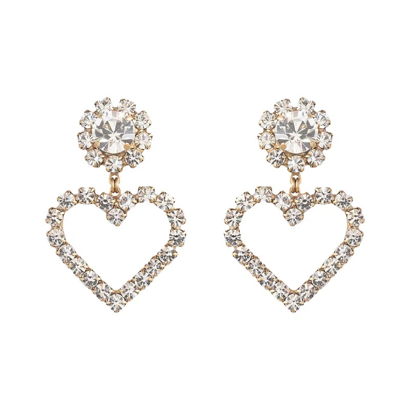 Heavy Duty Drop Earrings for Durability -Cupid Heart Earrings