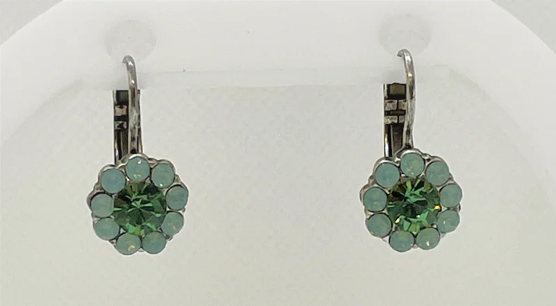 Drop Earrings with Debossed Designs -Earrings