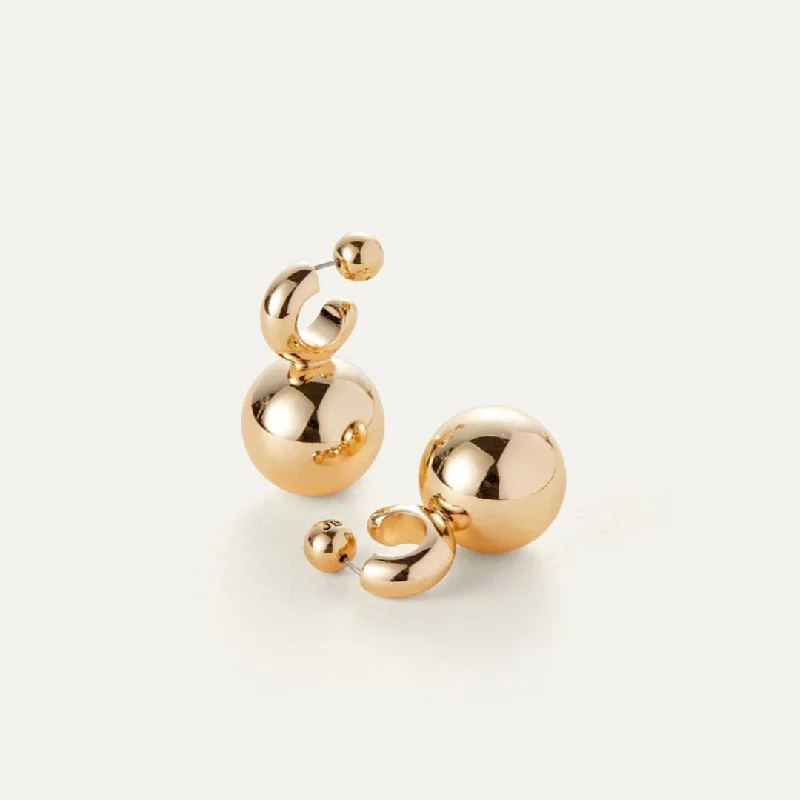 Drop Earrings for Graduation Day -Lyra Earrings (Gold)